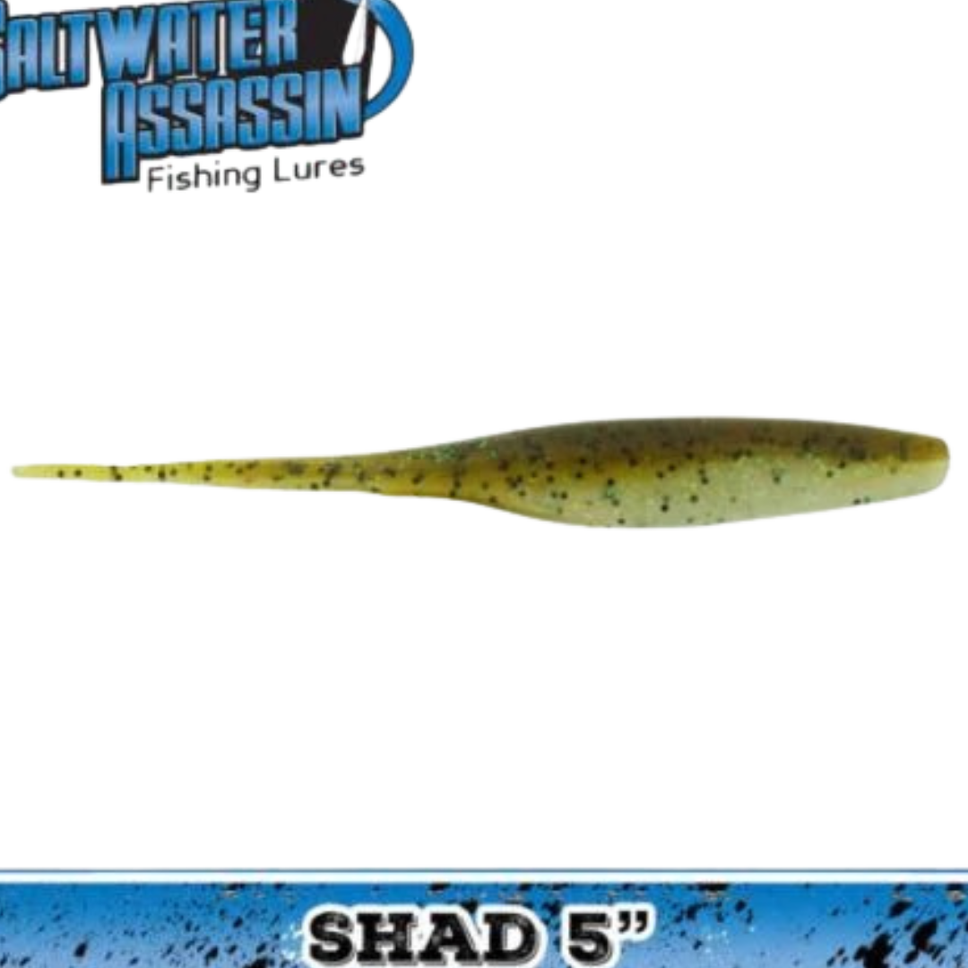 Bass Assassin Sea Shad - Multiple Colors and SIze
