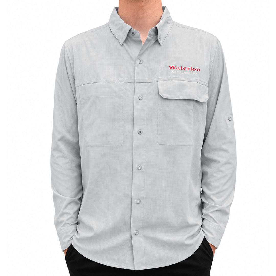 Aftco Air-O Mesh Long Sleeve Button Down Shirt