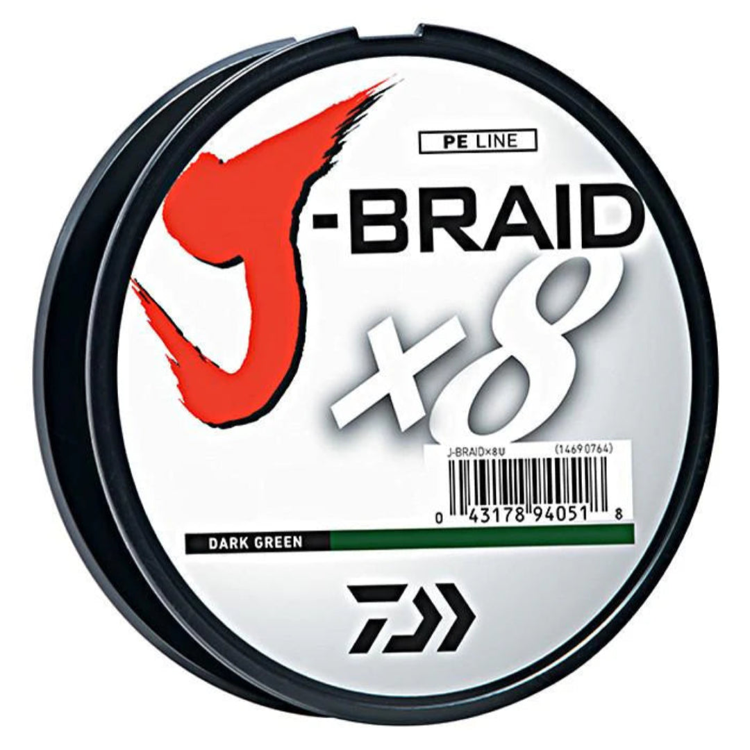 Daiwa J-Braid 20lb 165 Yds - Dark Green