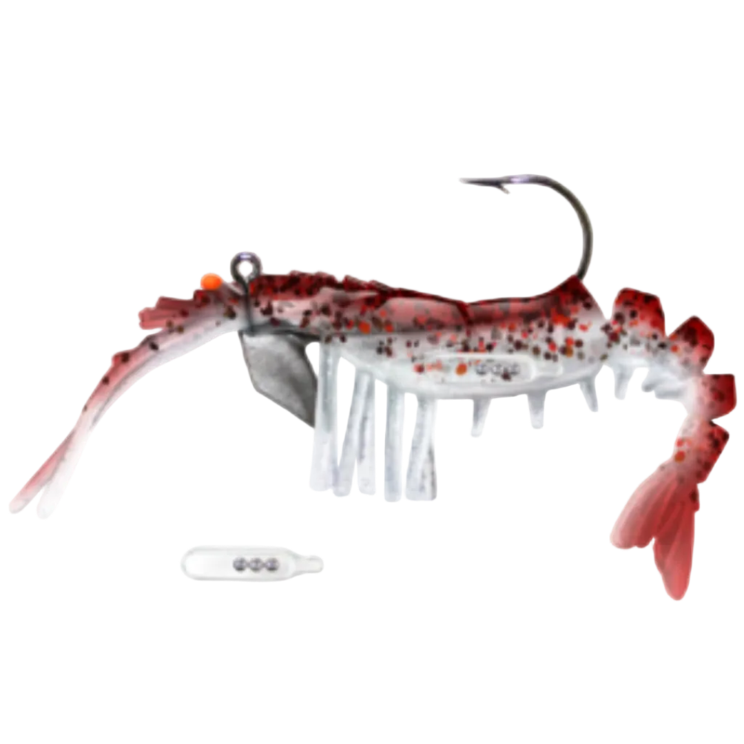 Vudu Shrimp Rattler 3.5 inch 1/4 oz (2/pk)