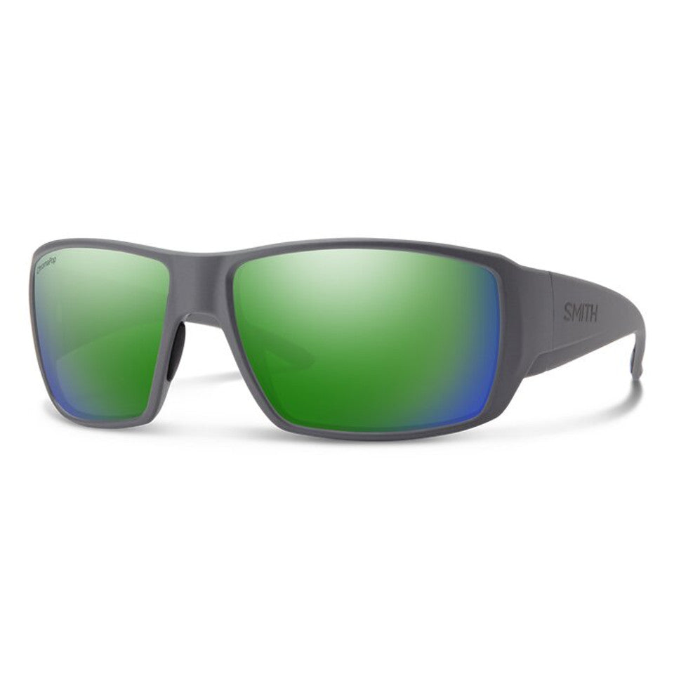 SMITH Guide's Choice Matte Cement w/CP Glass Polarized Green Mirror
