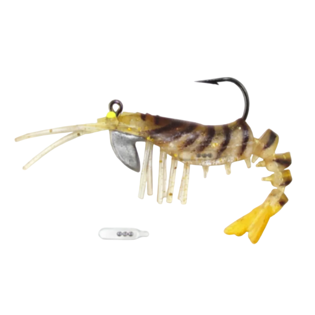 Vudu Shrimp Rattler 3.5 inch 1/4 oz (2/pk)