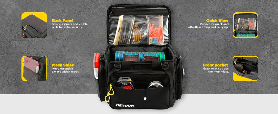 airflo tackle bags Beyond Fishing Hauler Tackle Bag – Waterloo Rods