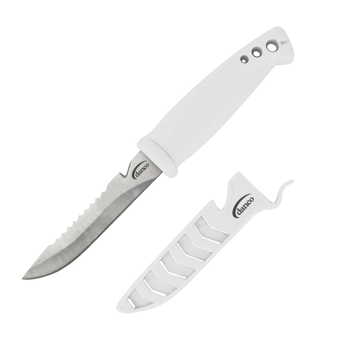 Danco 4" Bait Knife - Angler Series - White