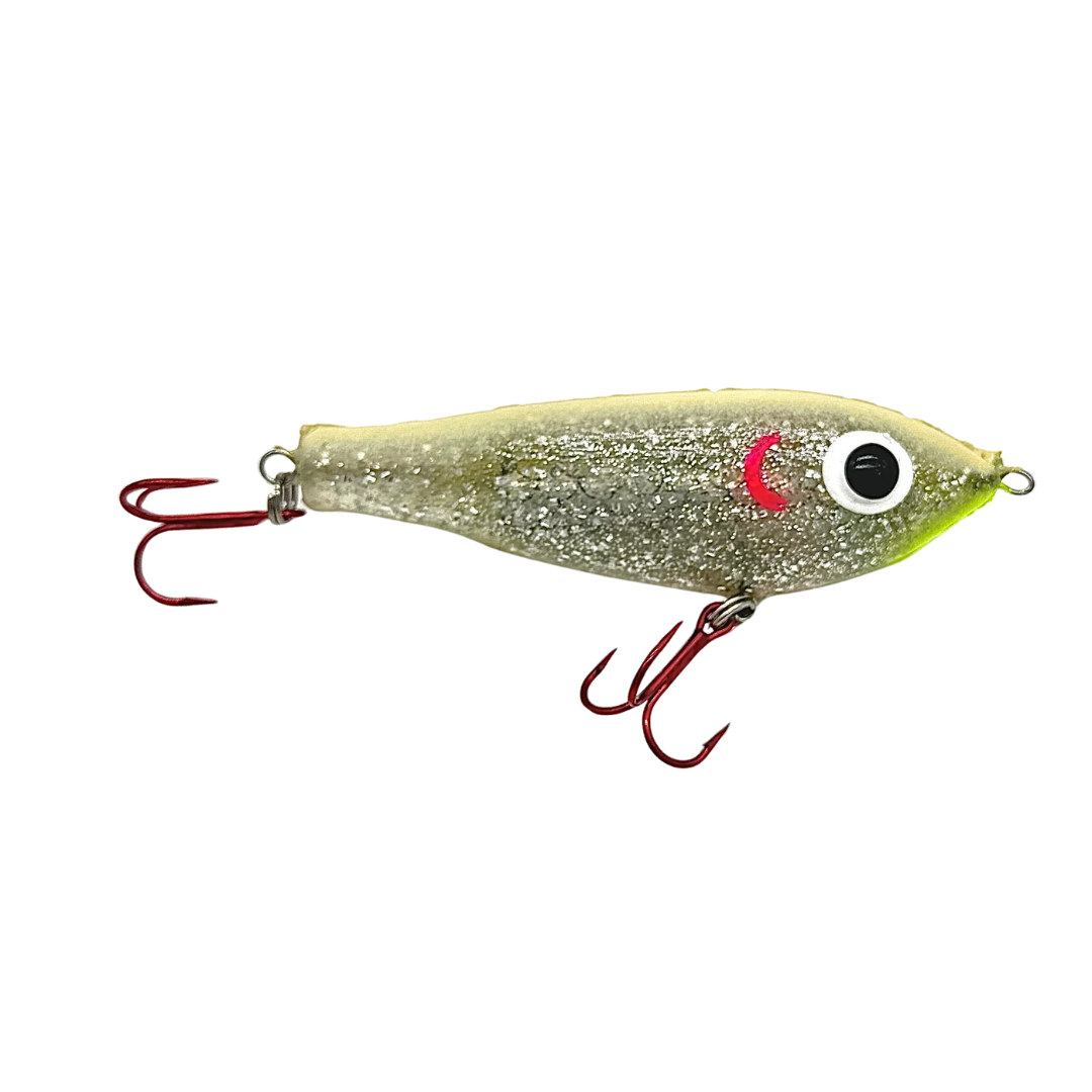 Custom Corky Fatboy Floater Bone Silver