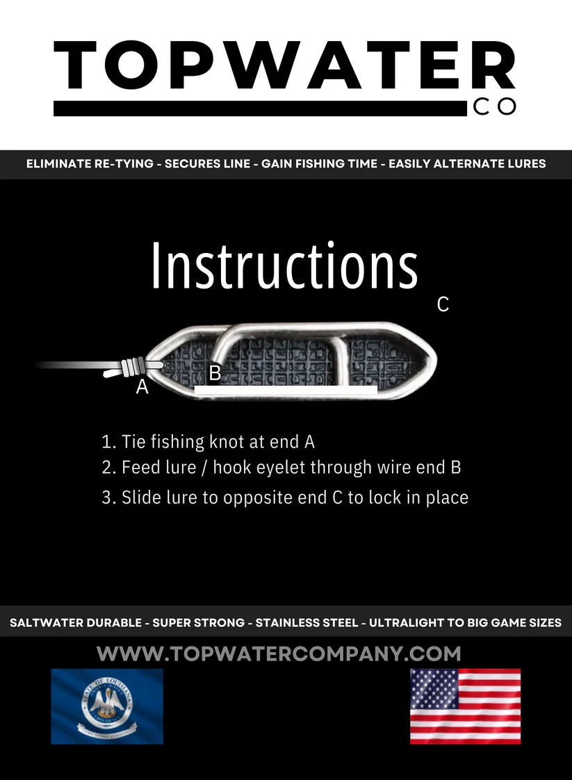 Topwater Speed Clips