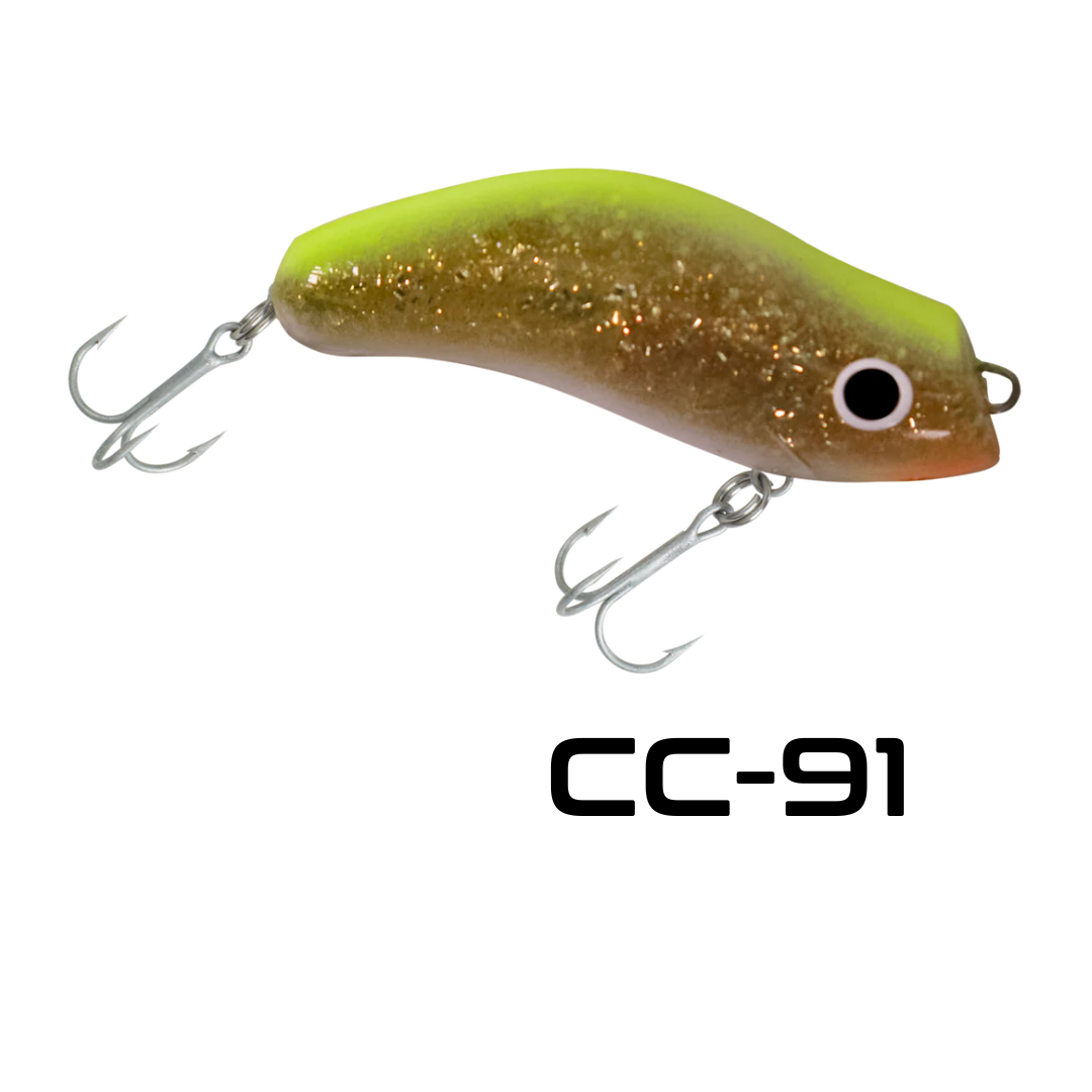 croaker fishing with mure lures Paul Brown Crazy Croaker Sinking Twitchbait CC