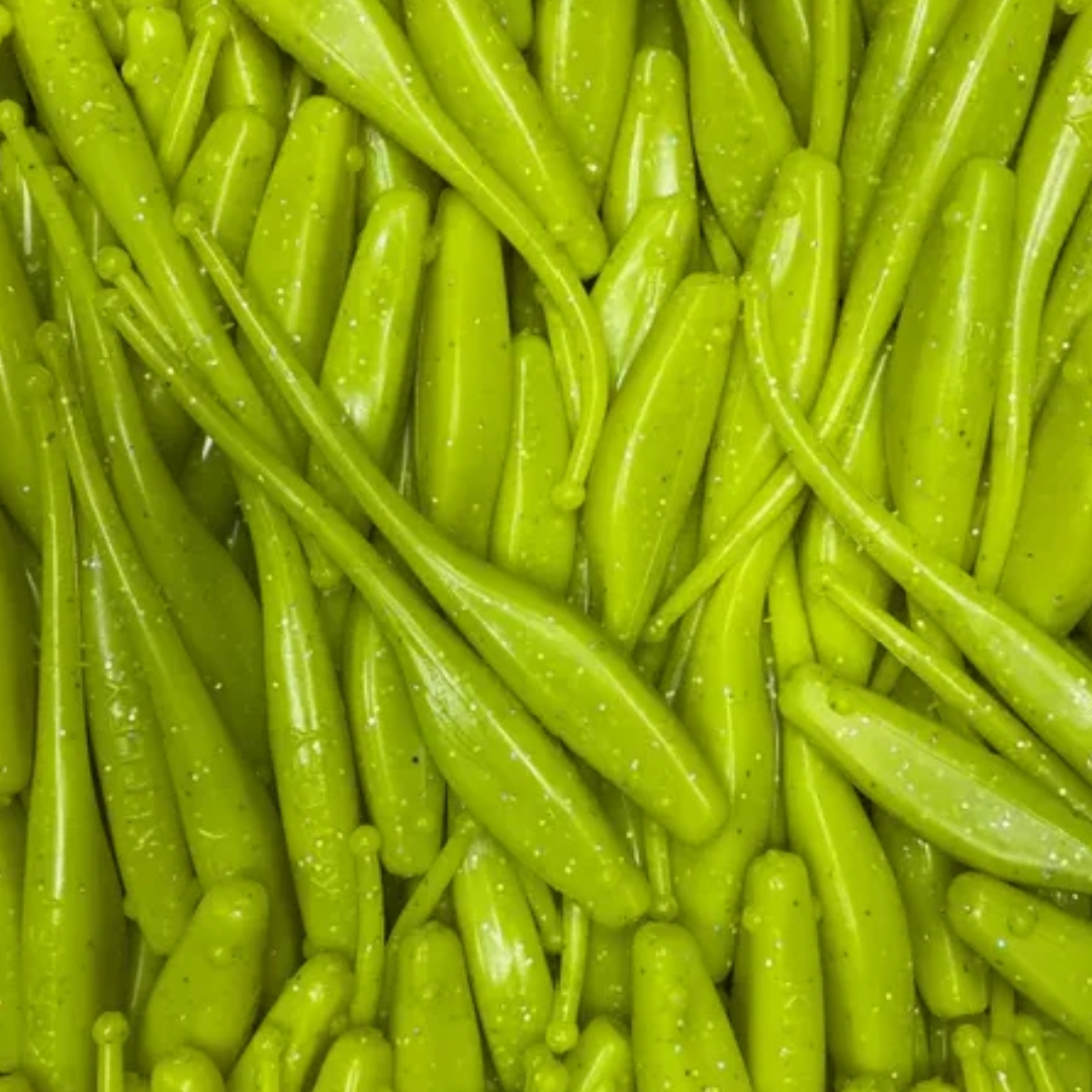 KWIGGLERS Ball Tail Shad 7 Pack (Multiple Colors)