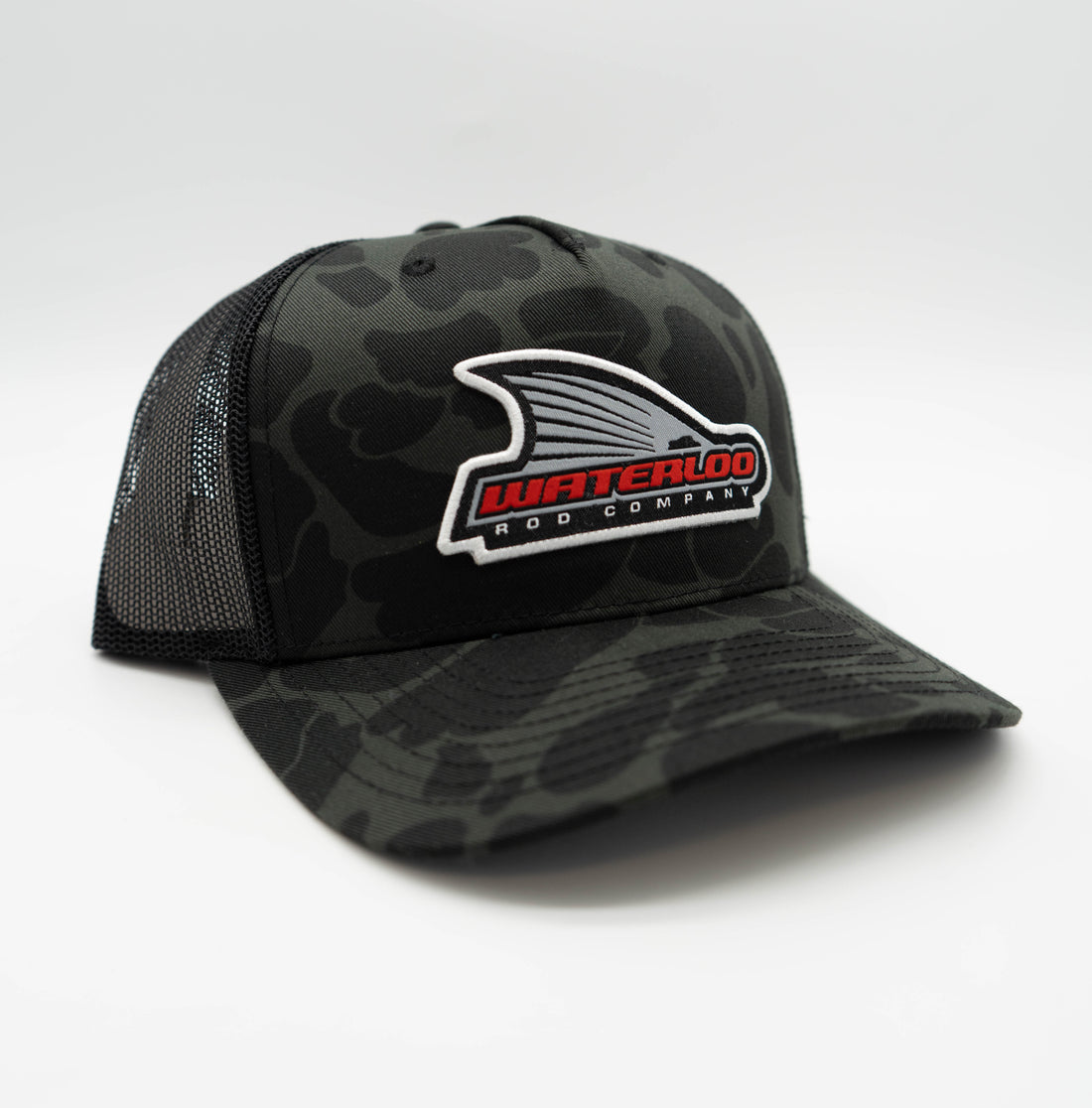 Waterloo Sable Duck Camo and Black - Tails Up Logo