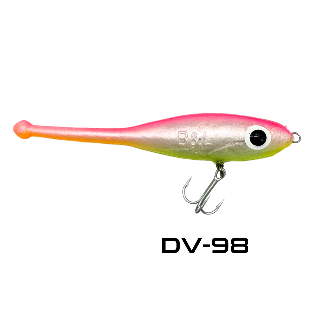 devil's toothpick fishing lure Paul Brown DEV-01 Devil Twitchbait