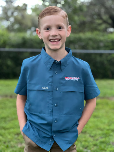 GameGuard Youth Microfiber Short Sleeve Shirt - Wahoo