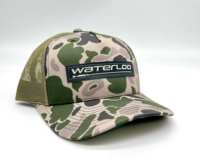 Waterloo Marsh Duck Camo and Loden Cap - Performance Patch