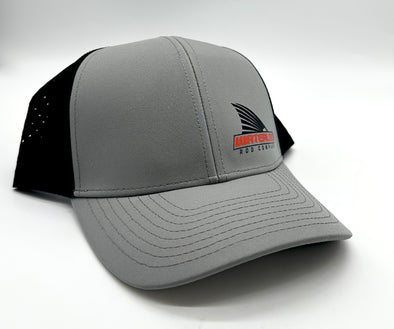 Waterloo Grey and Black Cap - Tails Up