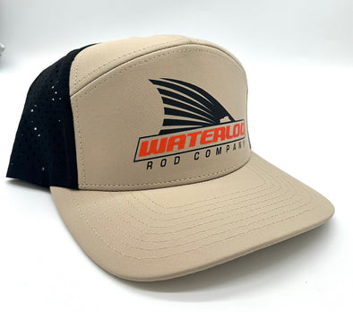 Waterloo Black and Tan Cap - Tails Up Logo