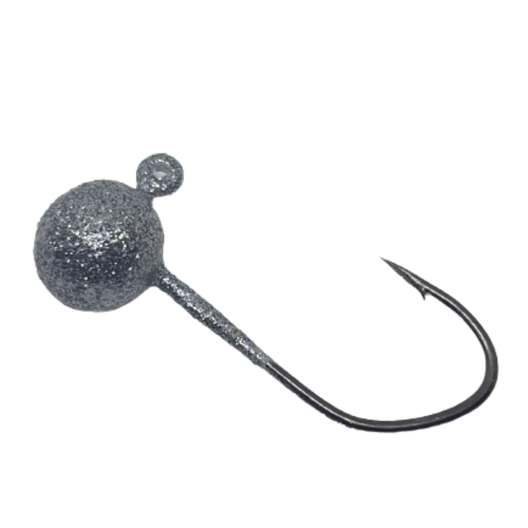 Bonehead Disco Jig Heads 1/16oz / Silver
