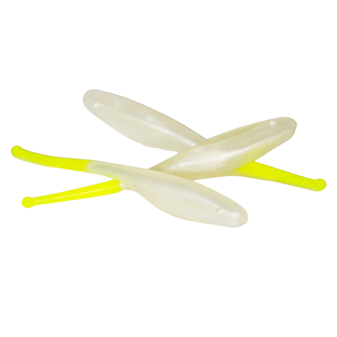 Kwigglers Ball Tail Shad 7pk Naked Margarita