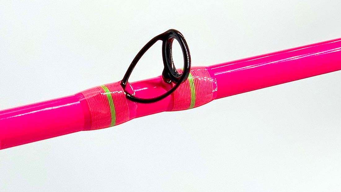 Pink fishing rod deals