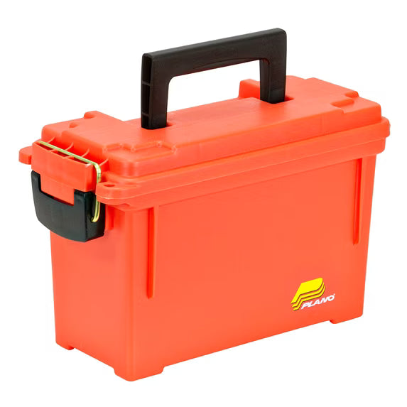 Plano Fishing Water Resistant O-Ring Sealed Marine Box - Orange