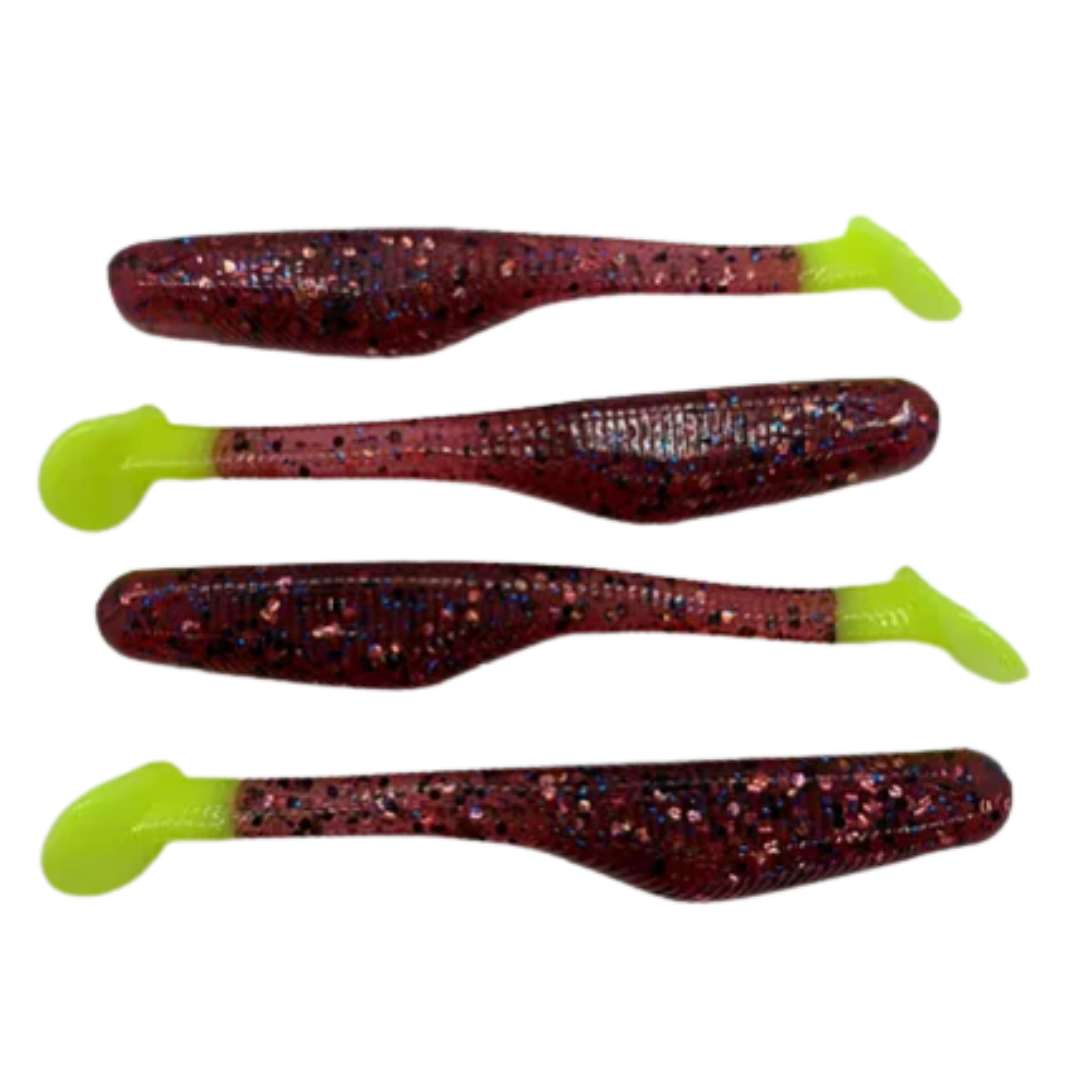 Leurre souple Storm So-Run Joker Shad 4 Bulk Arkansas Shiner par 10