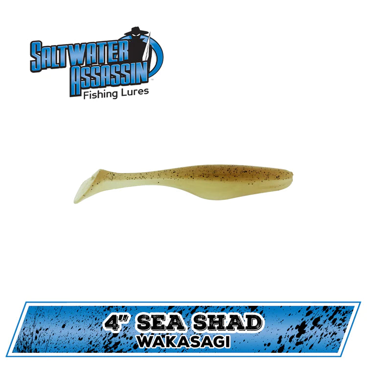 Bass Assassin Sea Shad - Multiple Colors and SIze