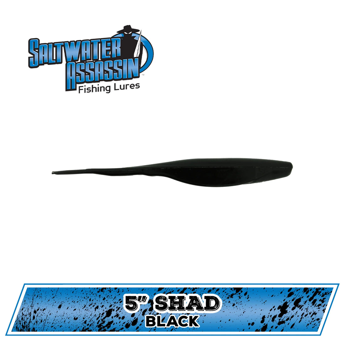 Bass Assassin Saltwater Shad- 5" 8 CT