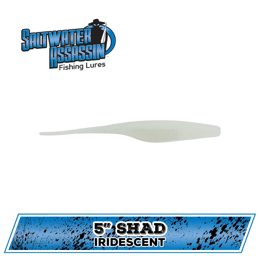Bass Assassin Saltwater Shad- 5" 8 CT