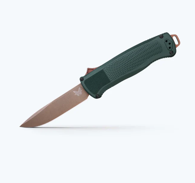 Benchmade Shootout - Taiga Green Grivory® Drop-Point - 5371FE-2601