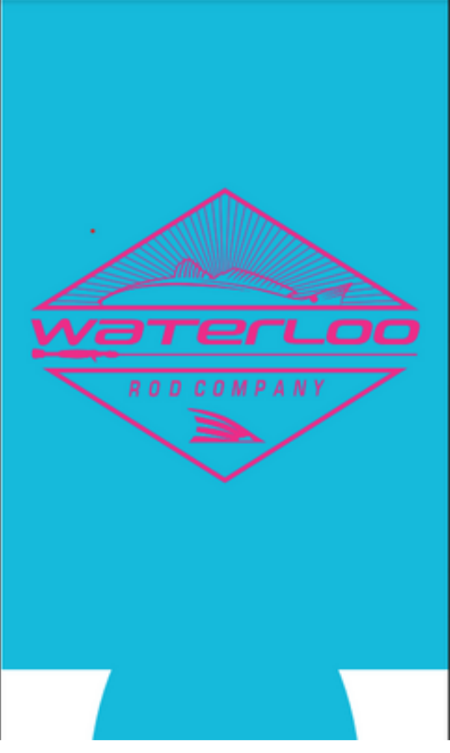 Waterloo Slim Koozies - Diamond Logo