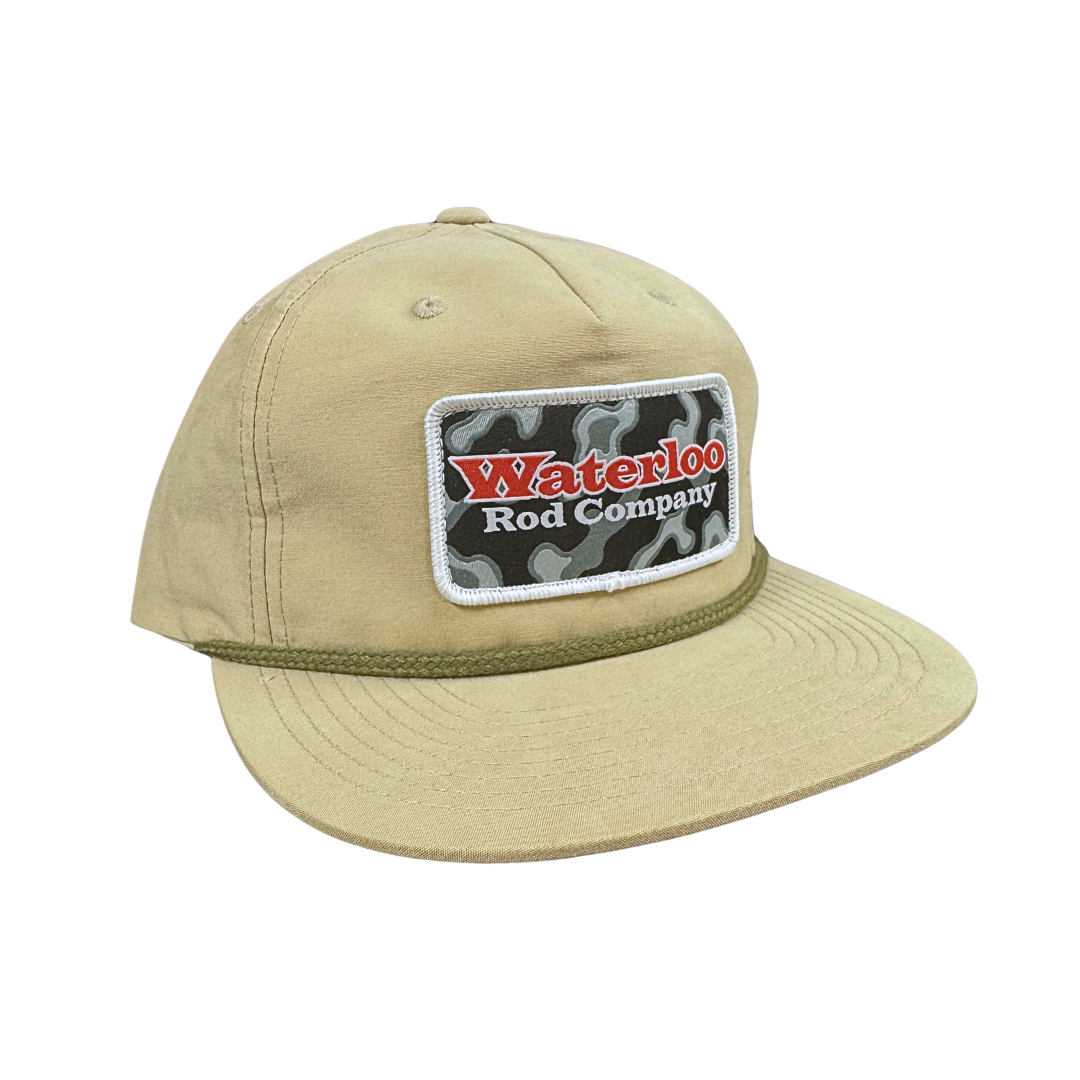 Waterloo Sand Dune and Olive Rope Cap  - Camo OG Patch