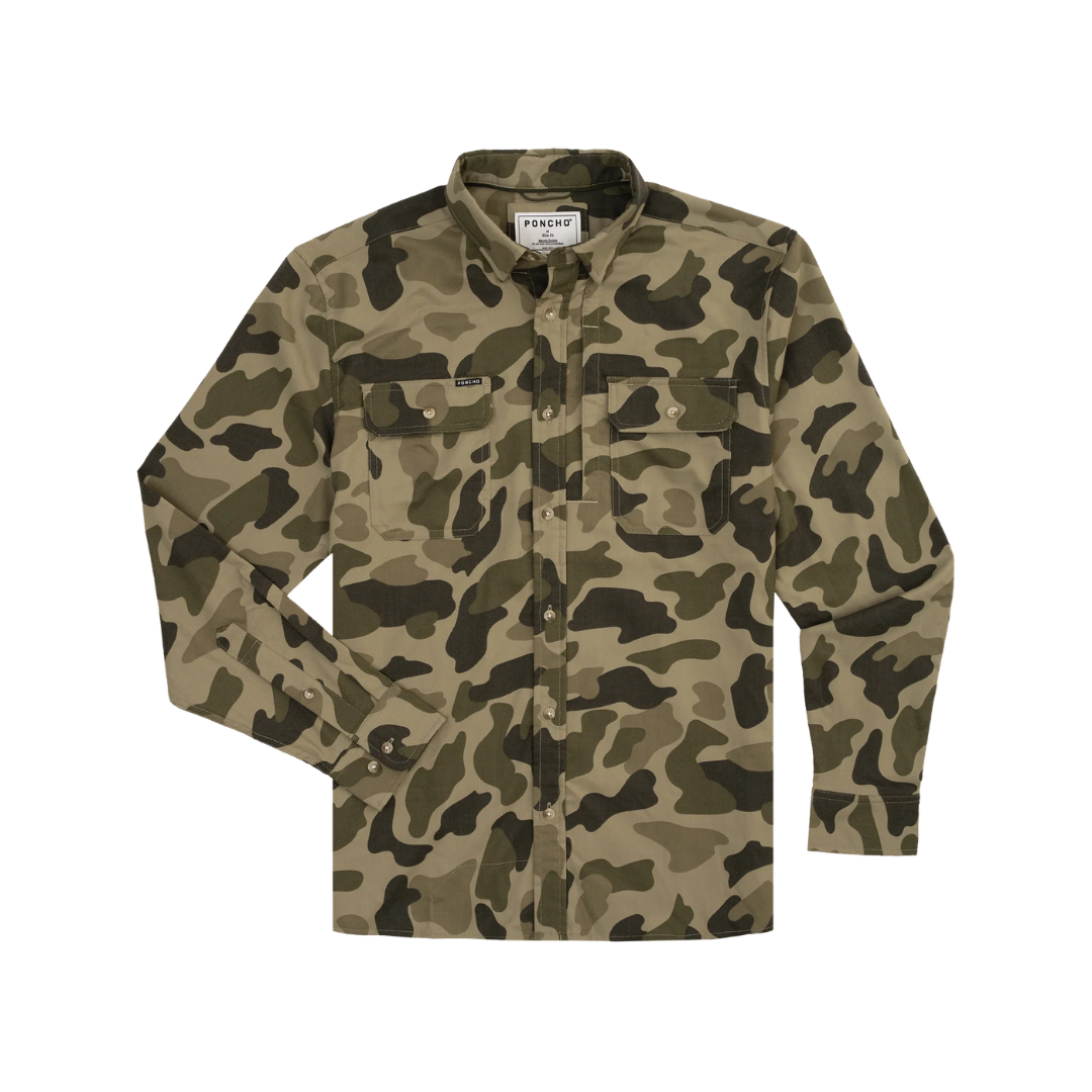 Poncho The Duck Blind Muck Flannel