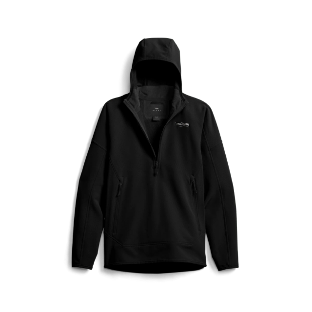 Sitka Alpha Fleece Hoodie - Sitka Black