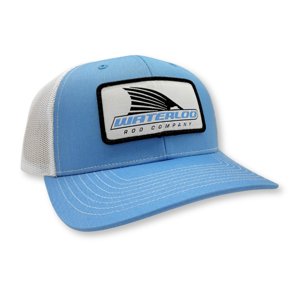 Waterloo Light Blue & White Cap - Tails Up Patch