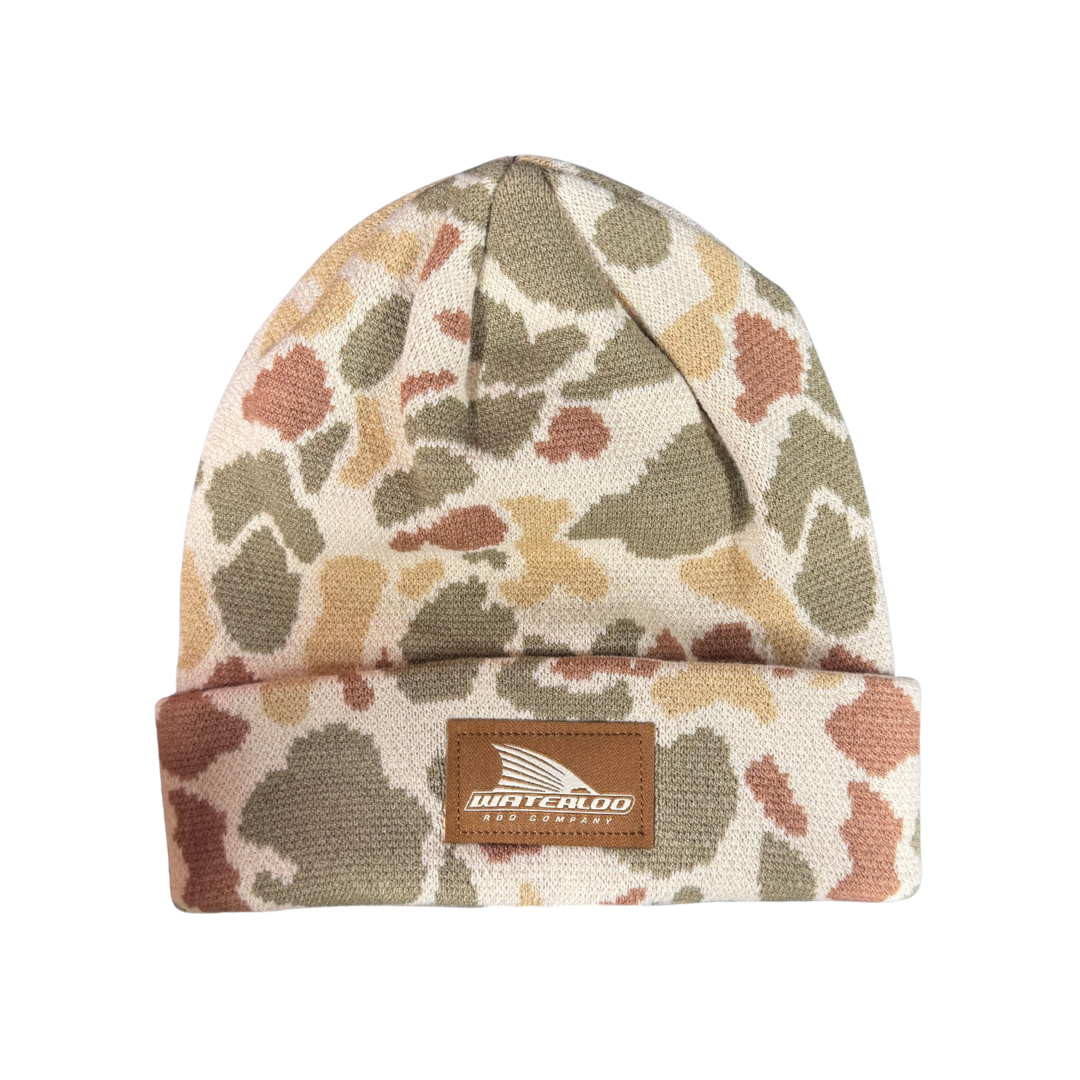 Waterloo Harvest Duck Camo Beanie - Tails Up