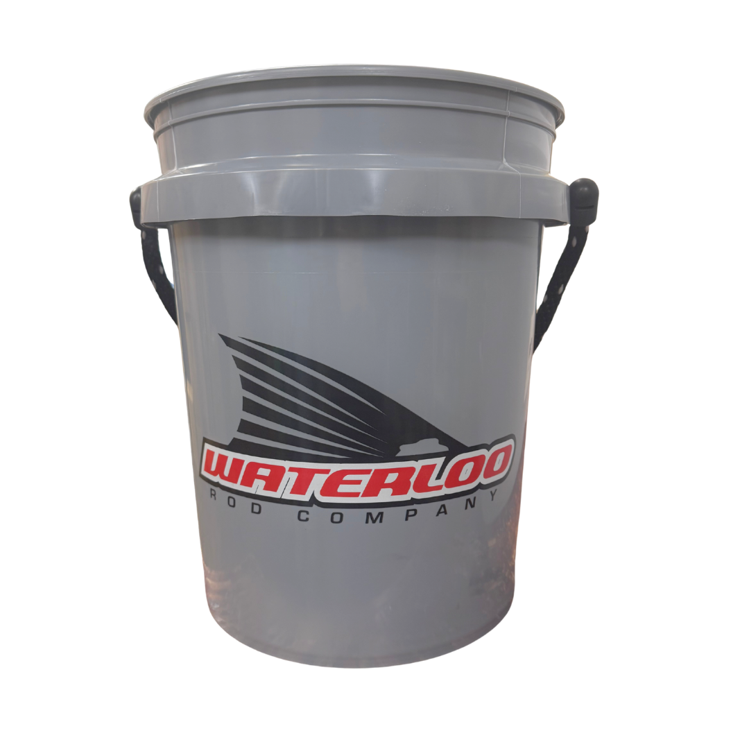 Waterloo 5 Gallon Bucket with Rope Handle - Tails Up Logo