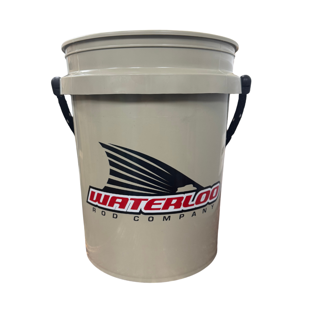 Waterloo 5 Gallon Bucket with Rope Handle - Tails Up Logo