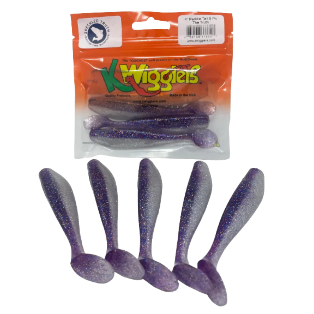 KWigglers 4"  Paddle Tail