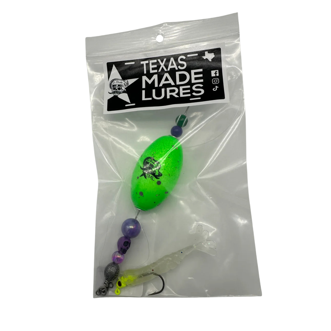 Texas Made Lures - Pre-Rigged Popping Cork With Bay Bugg