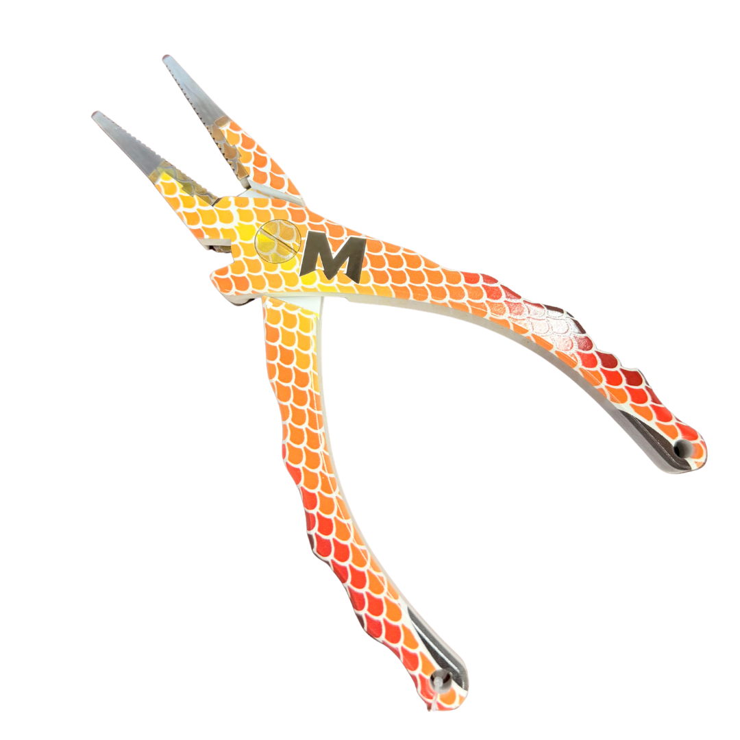 Evolution 7.5 Aluminum Pliers - Merman Logo