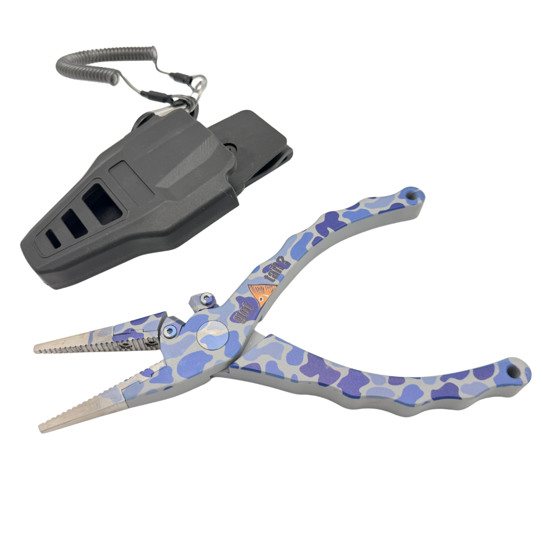 Evolution 7.5 Aluminum Pliers - Got Tail? Logo