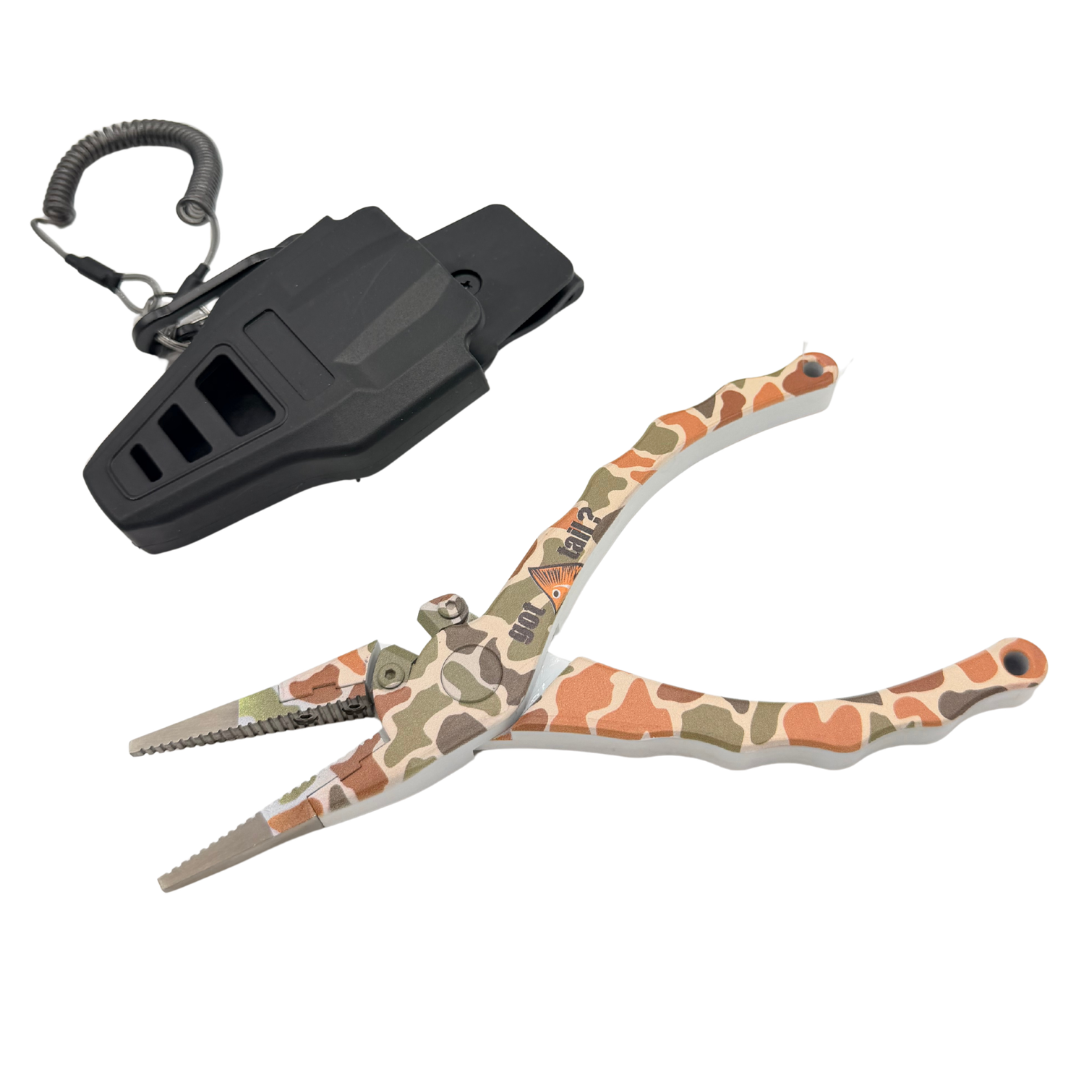 Evolution 7.5 Aluminum Pliers - Got Tail? Logo