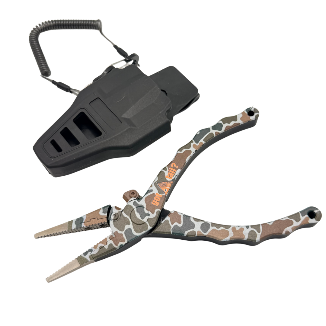 Evolution 7.5 Aluminum Pliers - Got Tail? Logo