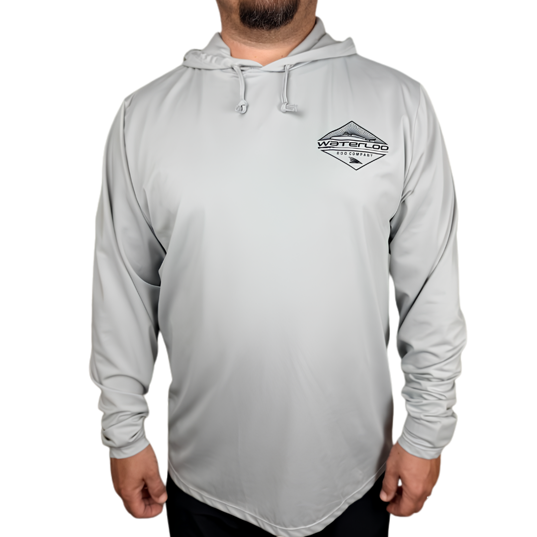 Waterloo Silver Performance Hoodie - Diamond Logo