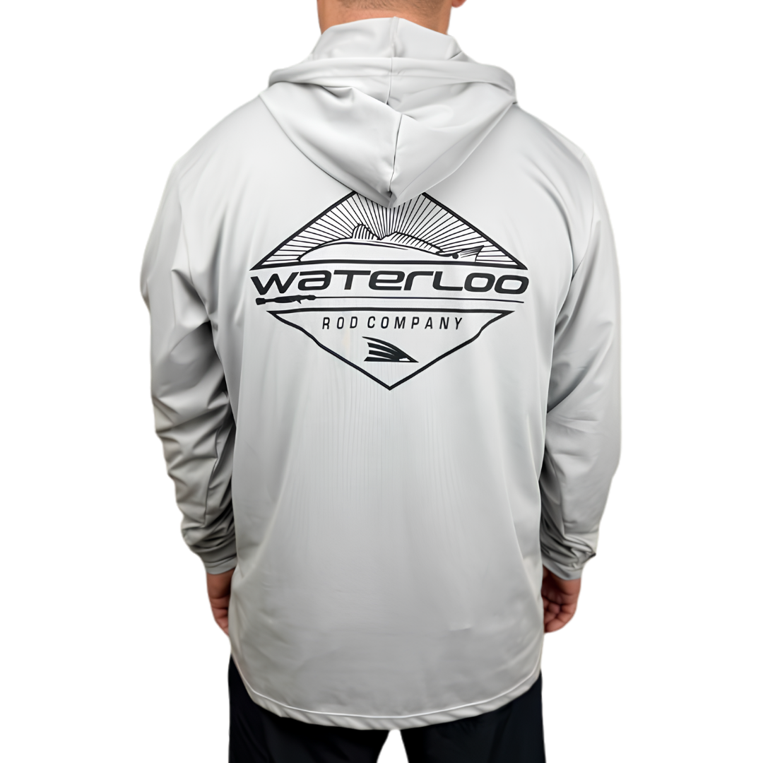 Waterloo Silver Performance Hoodie - Diamond Logo