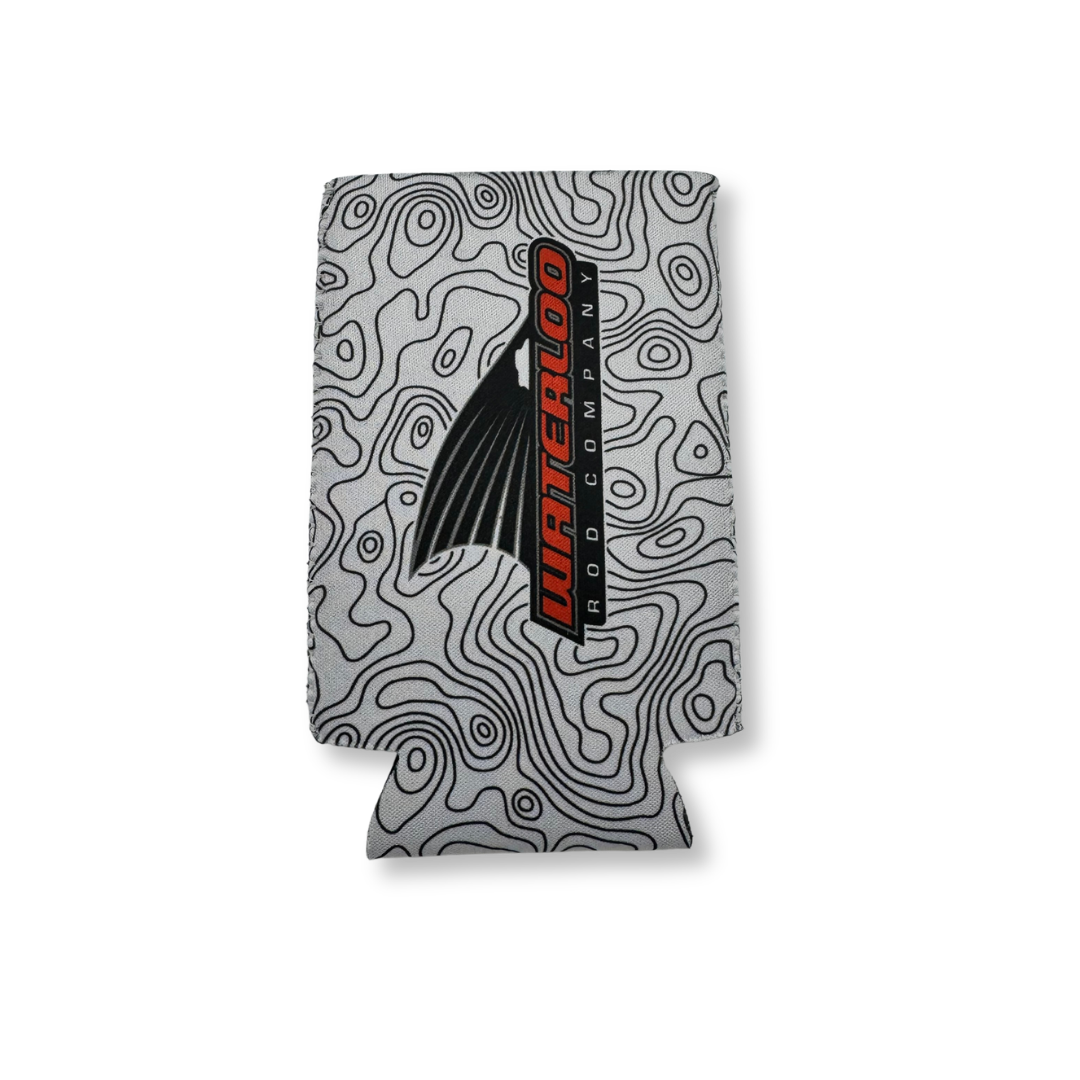 Waterloo Slim Can Koozies - Tails Up Logo