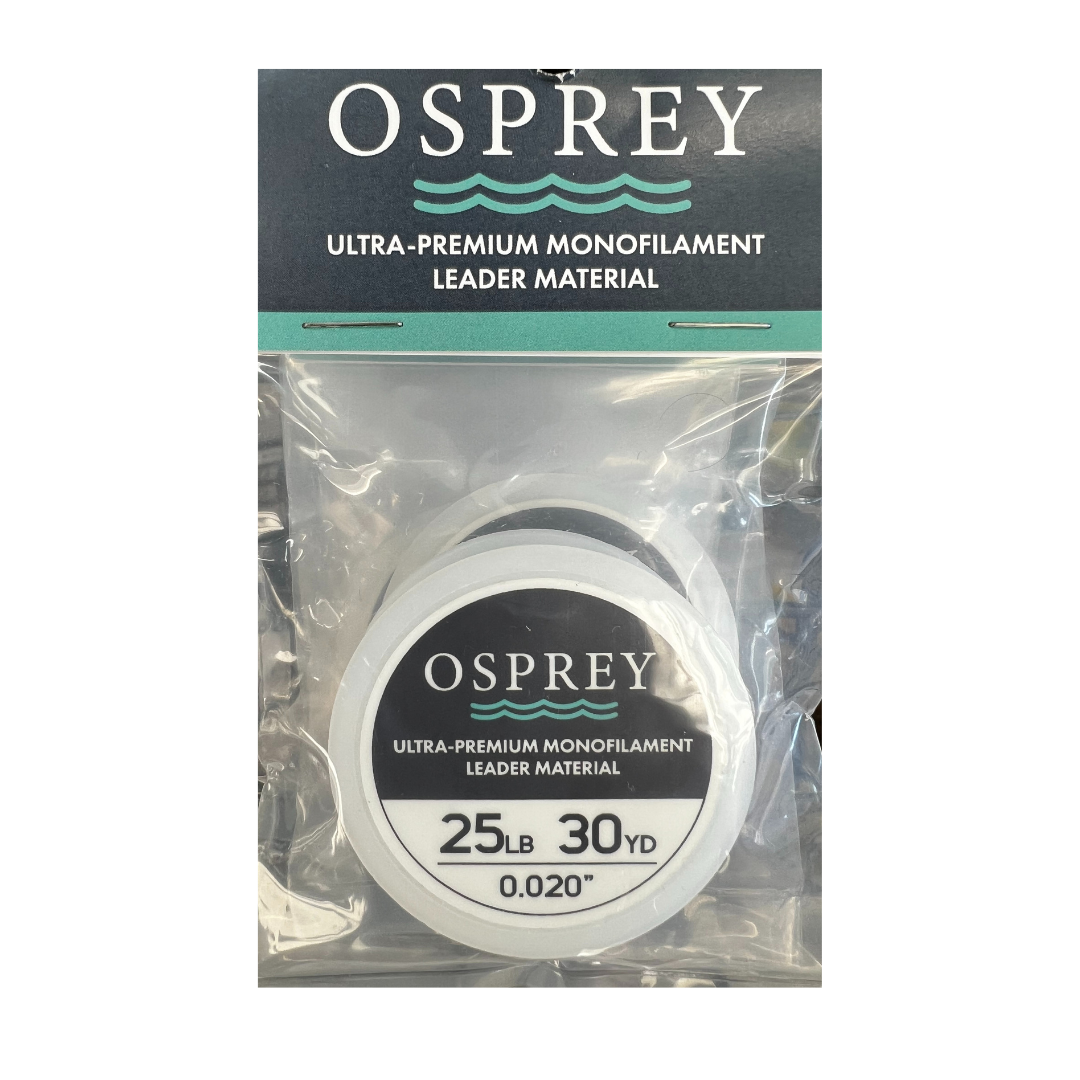 Osprey Ultra-Premium Monofilament Leader Material - 30 Yard – Waterloo Rods