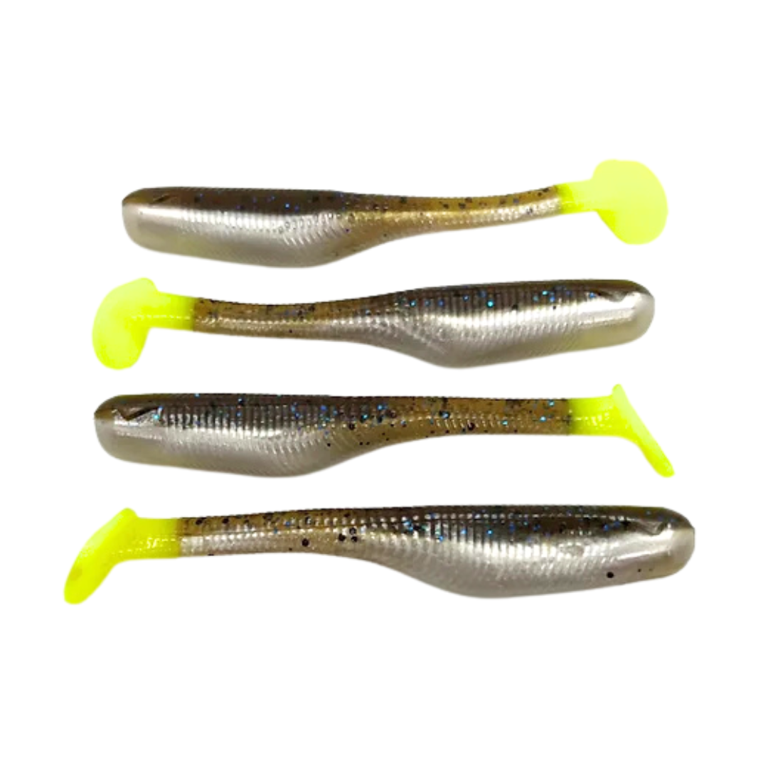 9 Paddle tail Swimbait - Chartreuse - Shad Life Baits -Swimbait Shad Handed Pour 9 Paddle tail Swimbait - Chartreuse - Shad Life Baits -Swimbait Shad Handed Pour