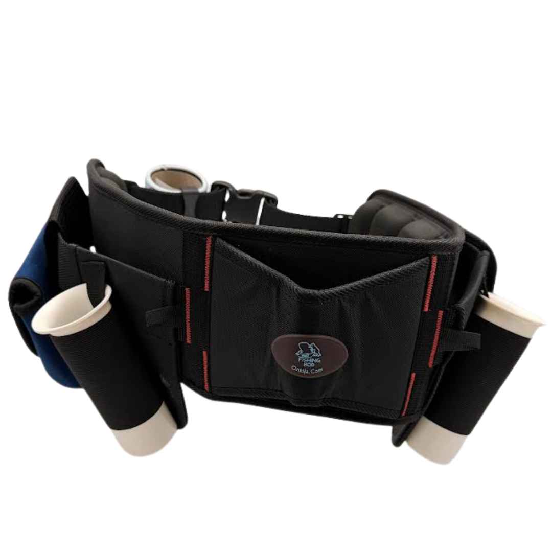 wade fishing belt with rod holder Onkija Wade Fishing Belt