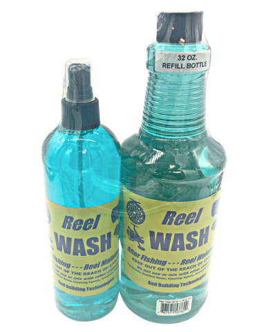 Reel Wash 16 oz Spray Bottle + 32 oz Refill Kit