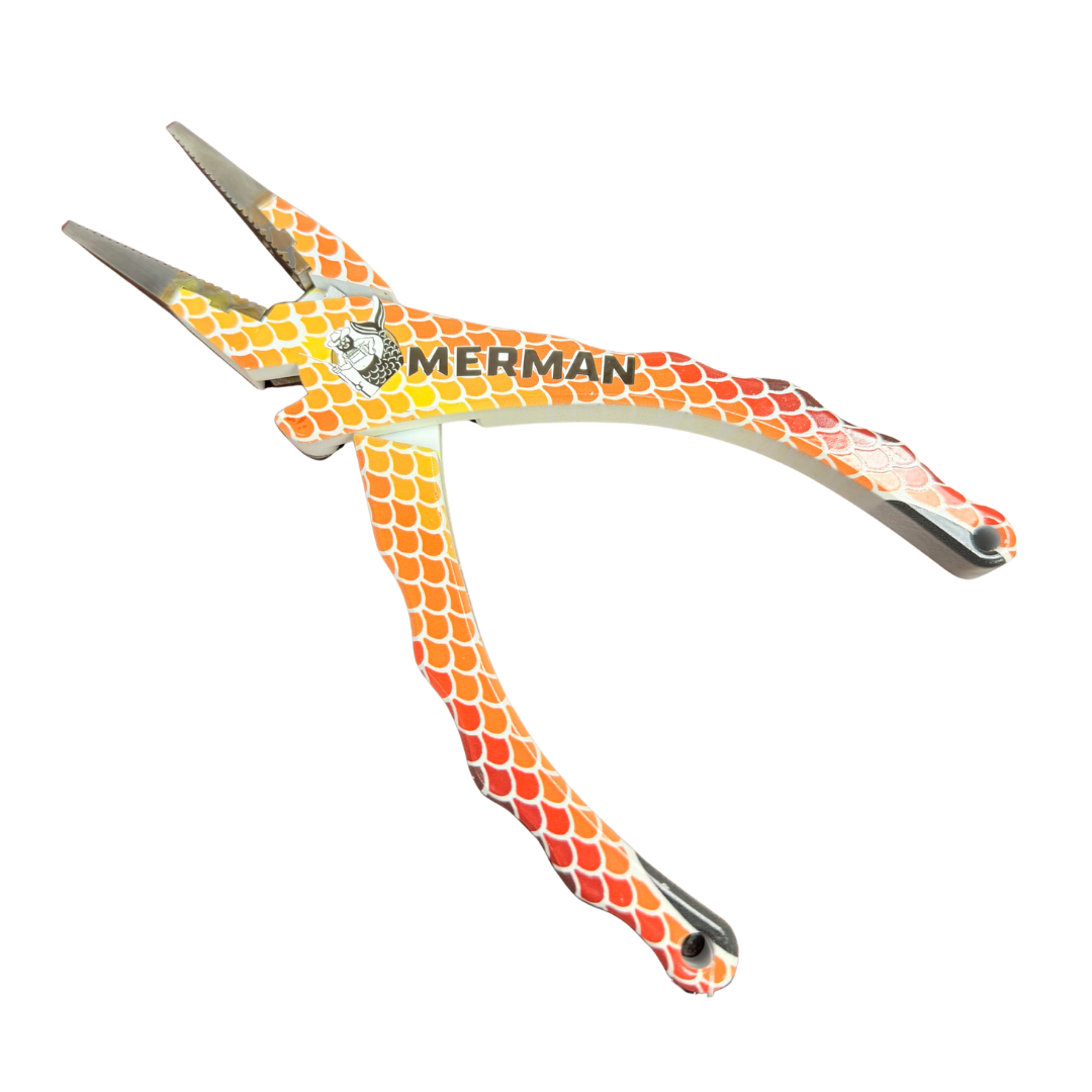 Evolution 7.5 Aluminum Pliers - Merman Logo