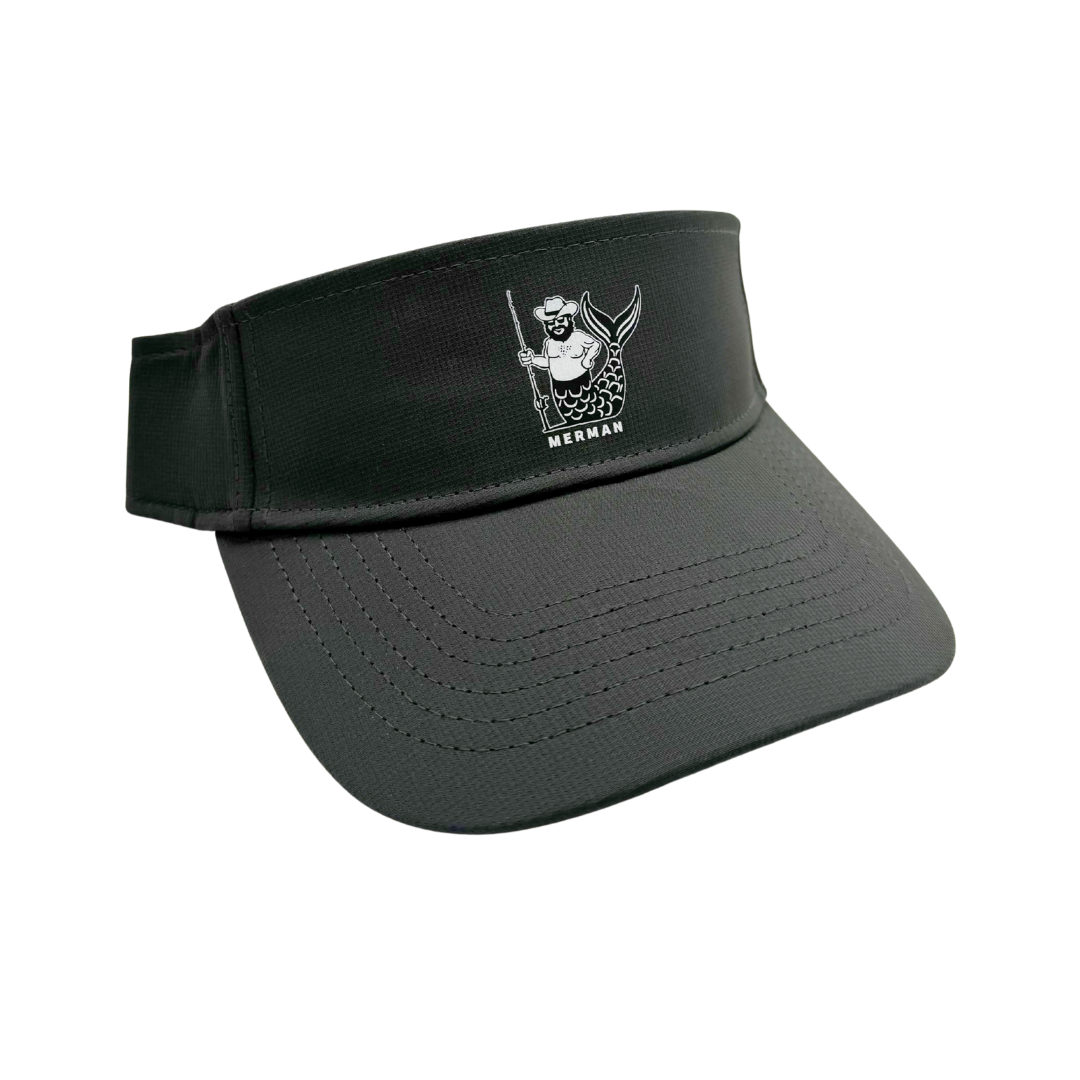 Merman Charcoal Visor